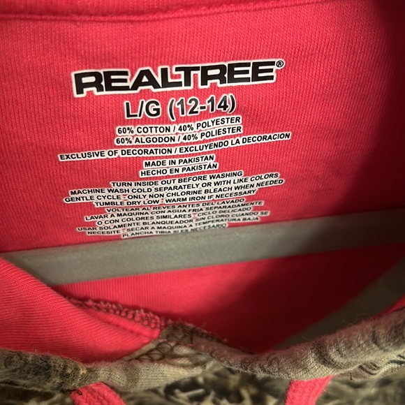 Girls Hoodie Size Large - Picture 2 of 3